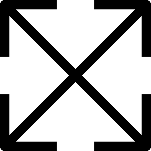 Arrow, expand, ui, essential, zoom, zoom icon icon